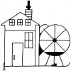 Holguin's Red Mill House Restaurant and Coffeehouse logo
